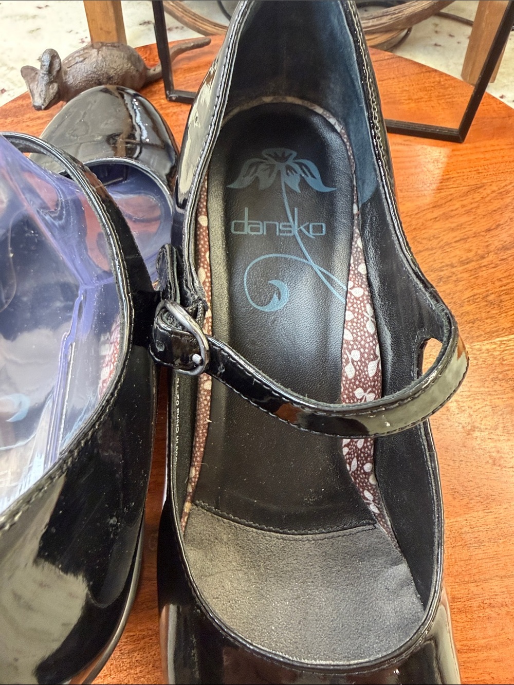 Dansko “Bett” Classic Patent Mary Jane Pumps - Black - Picture 11 of 11